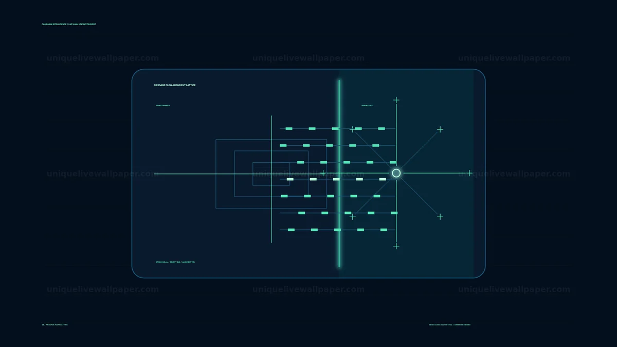 Campaign Intelligence Display HUD Interface Seamless Loop