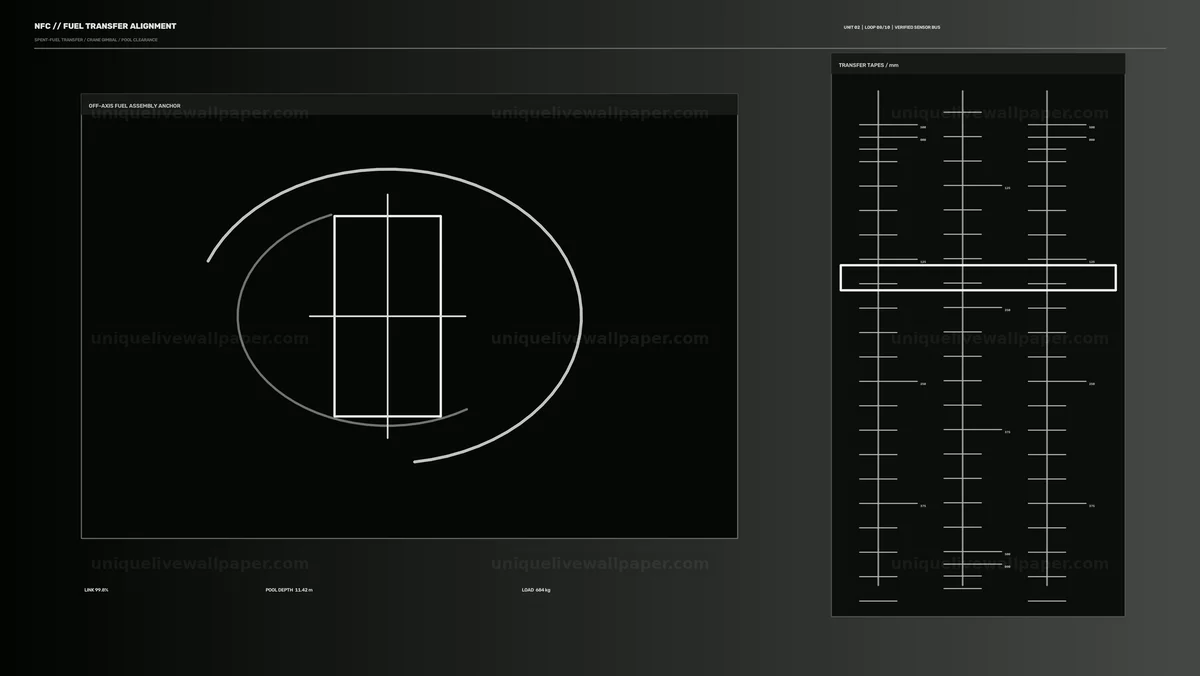 Nuclear Facility Fuel Transfer Dashboard Seamless Loop