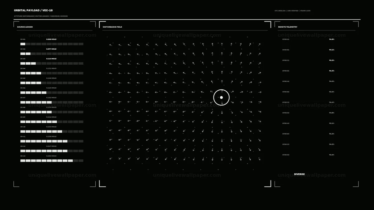 Watermarked thumbnail for Satellite Payload Monitoring HUD Seamless Loop
