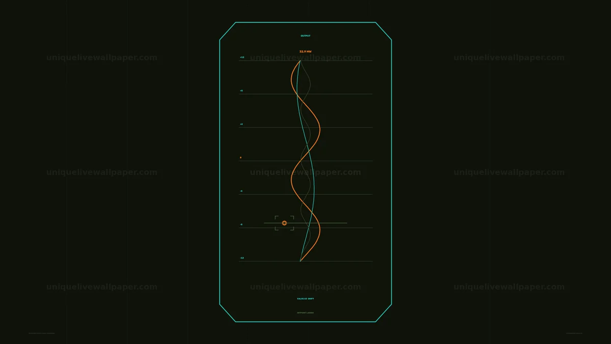 Watermarked thumbnail for Energy Output Dashboard HUD Seamless Loop