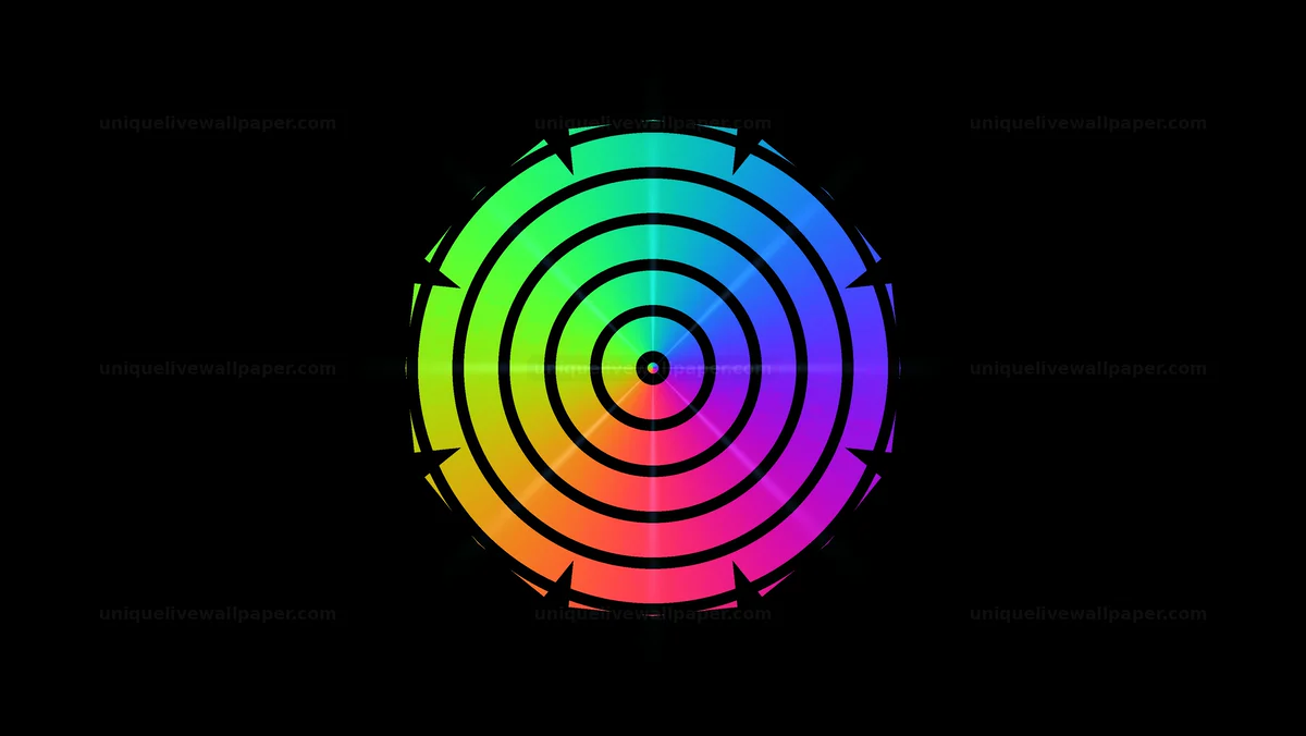 Color channel split text transition creates vibrant motion graphics