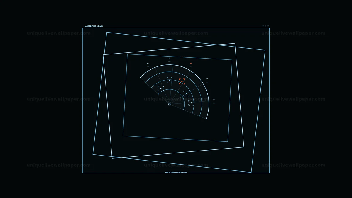 Watermarked thumbnail for Defense Operations Planning Radar HUD Seamless Loop