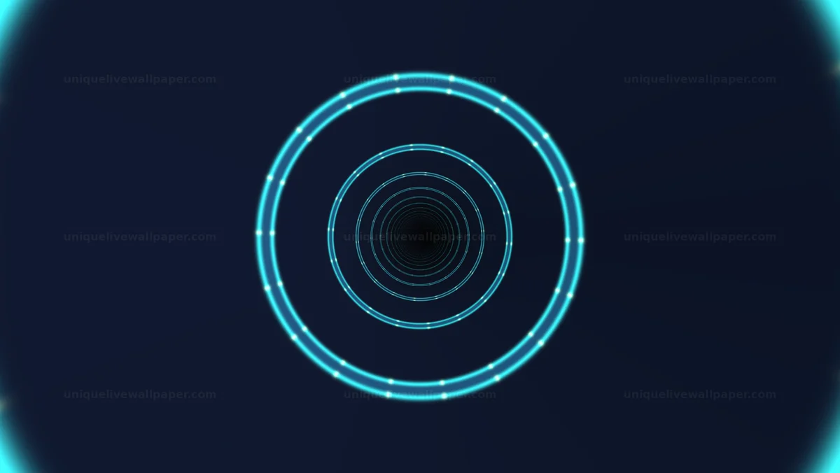 Cyberpunk Hyperspace Tunnel Background Seamless Loop