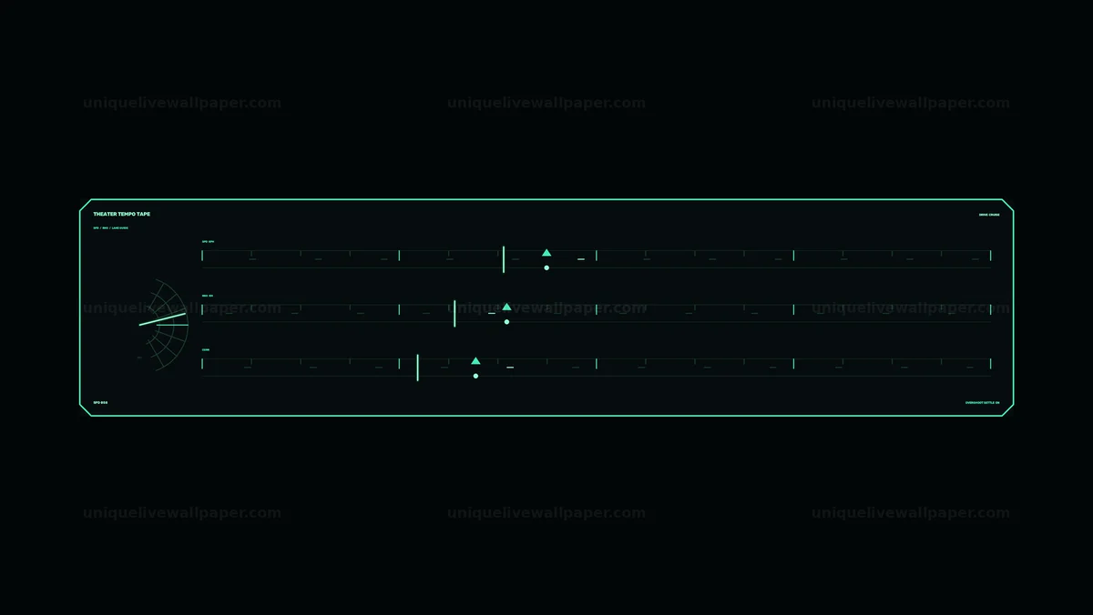 Watermarked thumbnail for Defense Operations Data HUD Timeline Seamless Loop