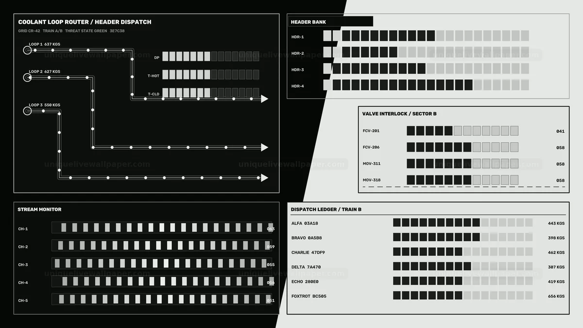 Watermarked thumbnail for Industrial Coolant Loop Control Dashboard