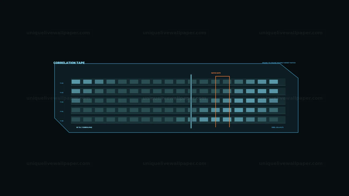 Moving Target Tracking Interface Seamless Loop