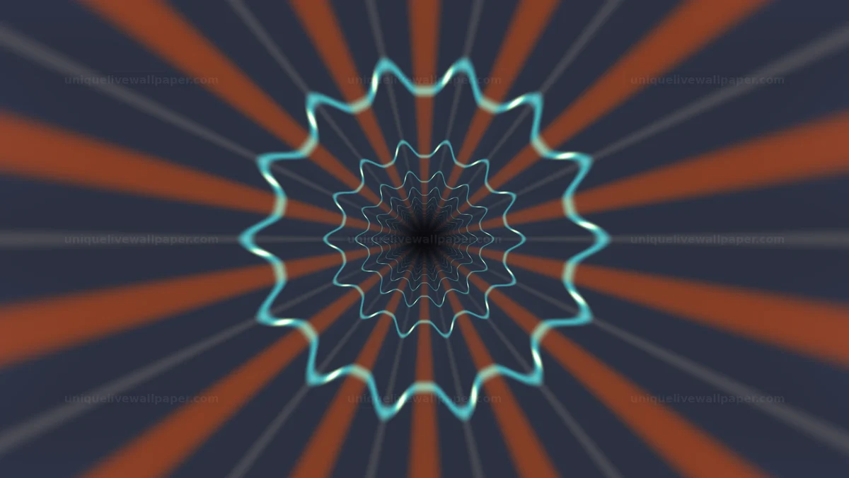 Cyberpunk Hyperspace Tunnel Background Seamless Loop