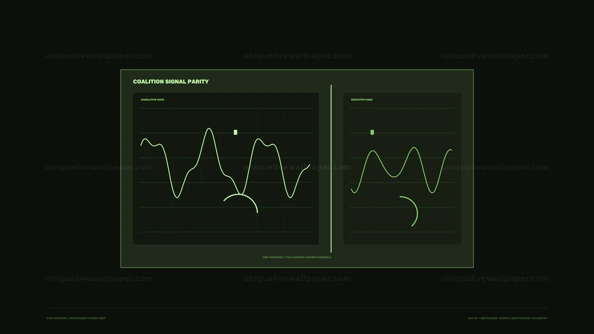 Government Power Shift Control Panel Seamless Loop