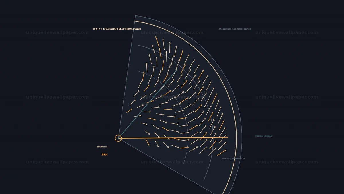 Watermarked thumbnail for Spacecraft Power Status HUD Seamless Loop