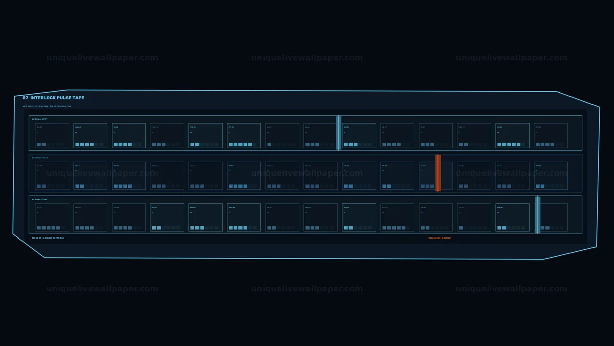 Watermarked thumbnail for System Alert Diagnostic HUD Seamless Loop