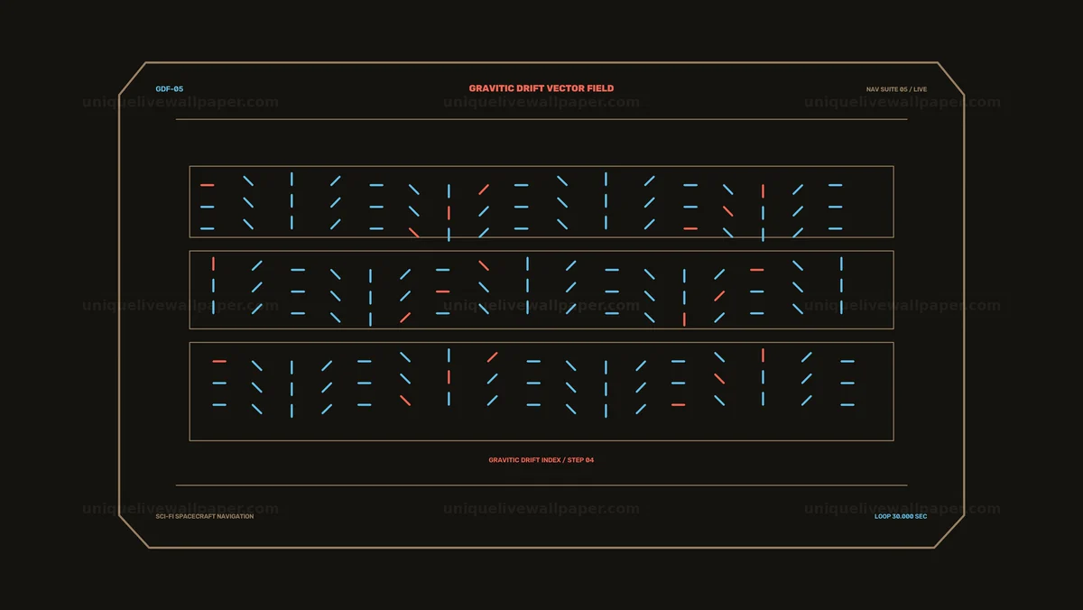 Watermarked thumbnail for Sci-Fi Spacecraft Navigation HUD Seamless Loop