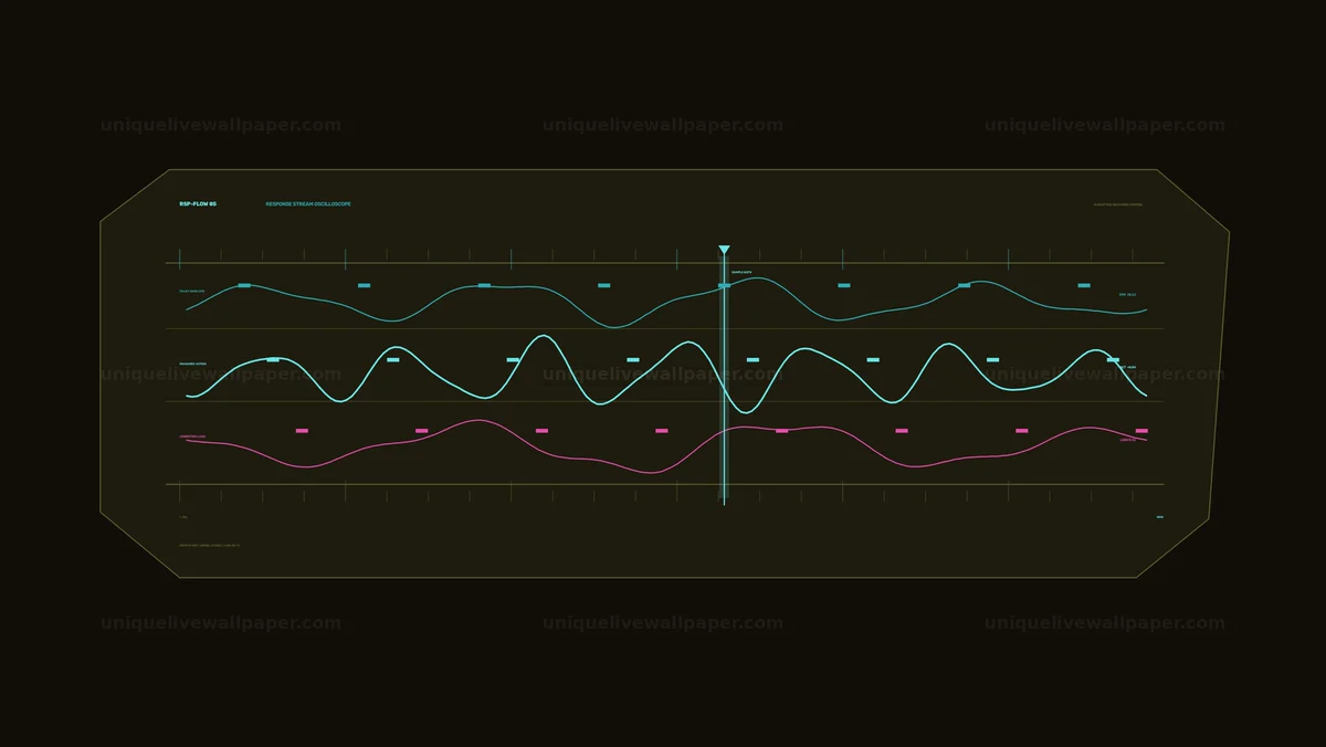 Watermarked thumbnail for Waveform Monitoring Data HUD Seamless Loop