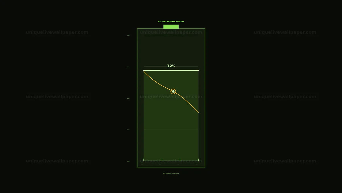Watermarked thumbnail for Battery Charge Status HUD Graph Seamless Loop