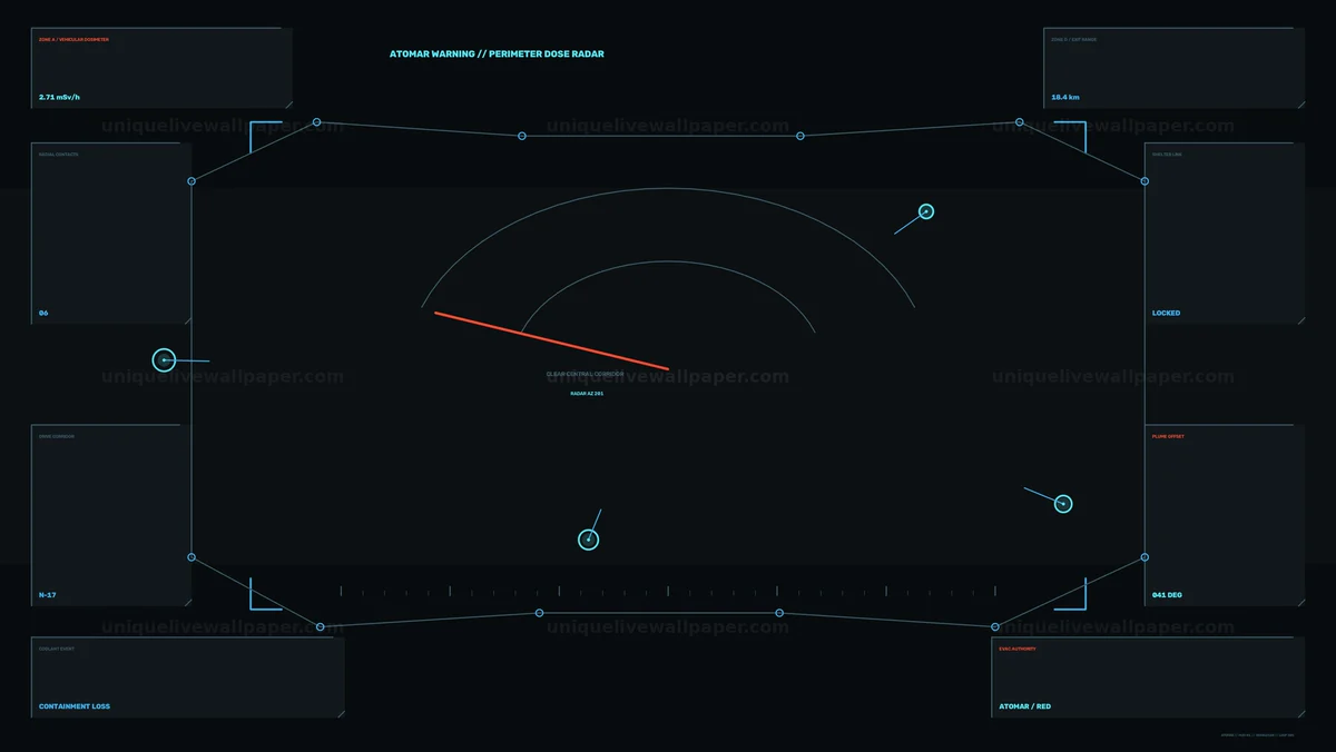 Watermarked thumbnail for Radiation Dose Radar HUD Seamless Loop