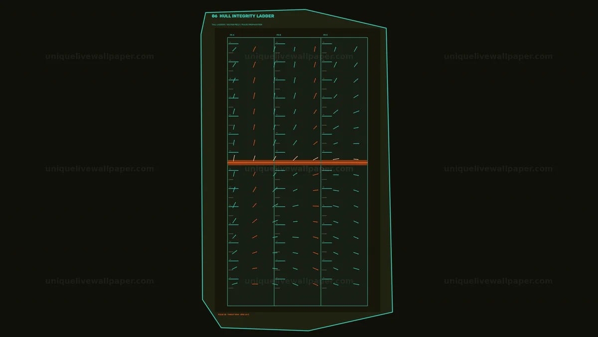 Watermarked thumbnail for Spacecraft Hull Integrity Status HUD Seamless Loop