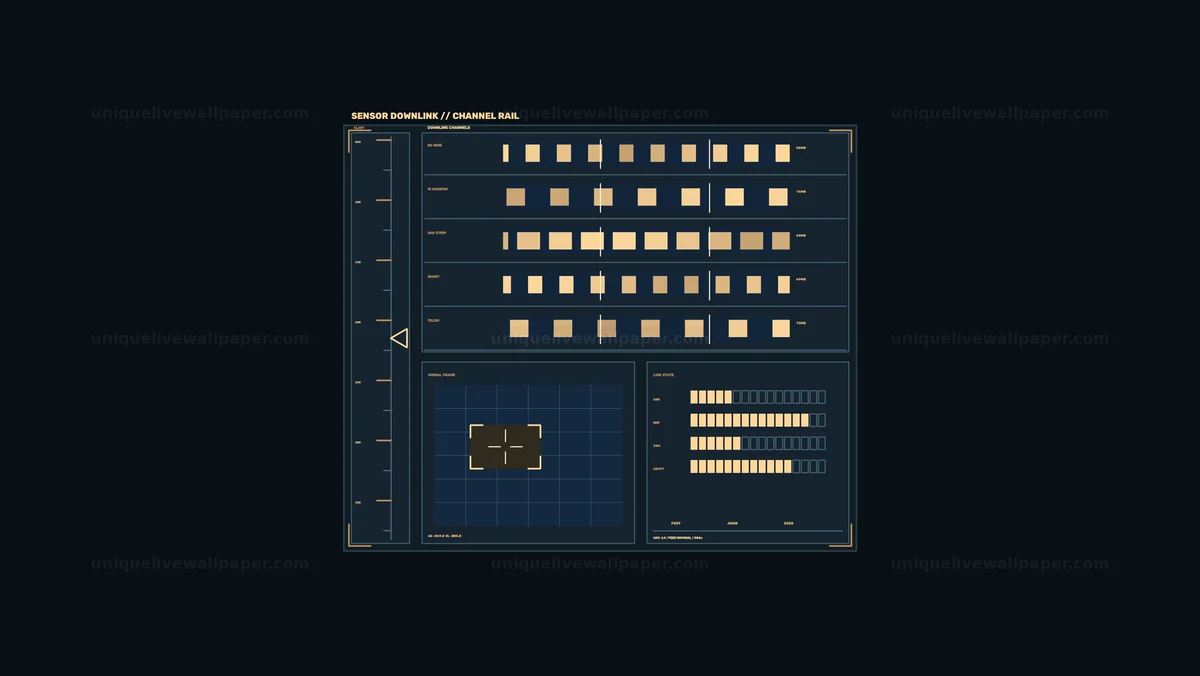 Watermarked thumbnail for Combat Mission Status Interface Seamless Loop