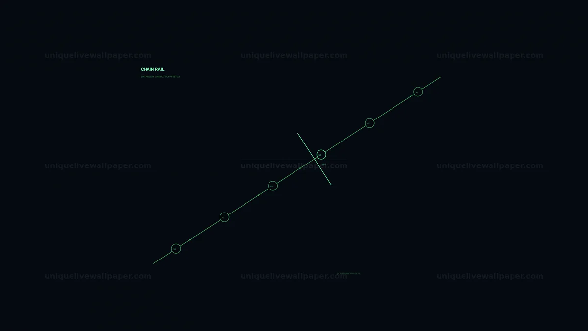 Data Relay Network HUD Overlay Seamless Loop