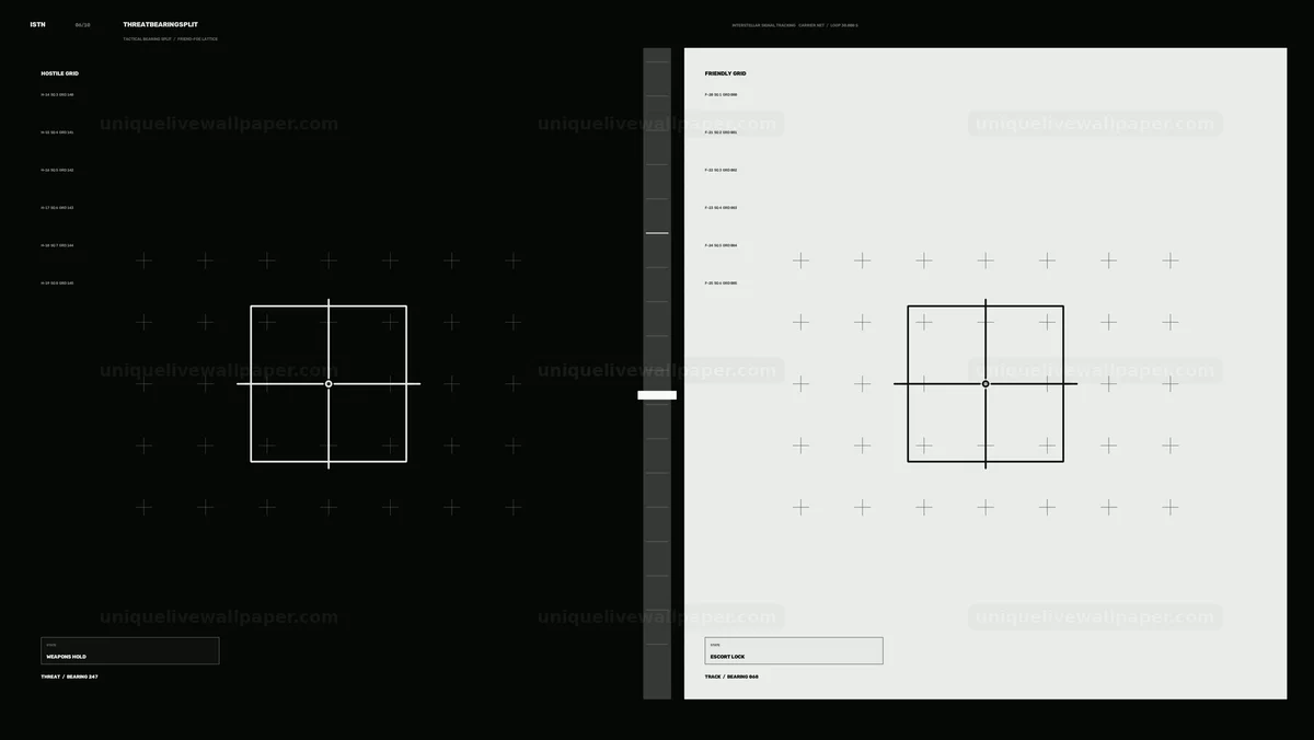 Military Targeting Grid HUD Seamless Loop