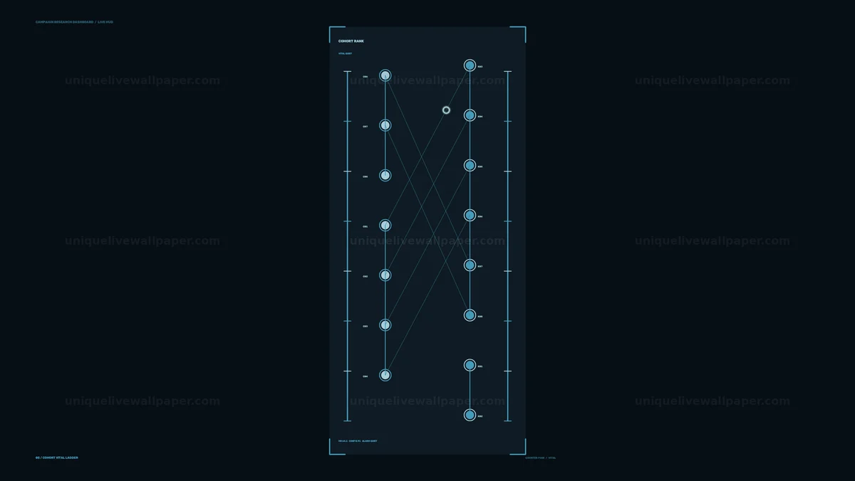 Watermarked thumbnail for Campaign Research Dashboard HUD Cohort Rank Seamless Loop