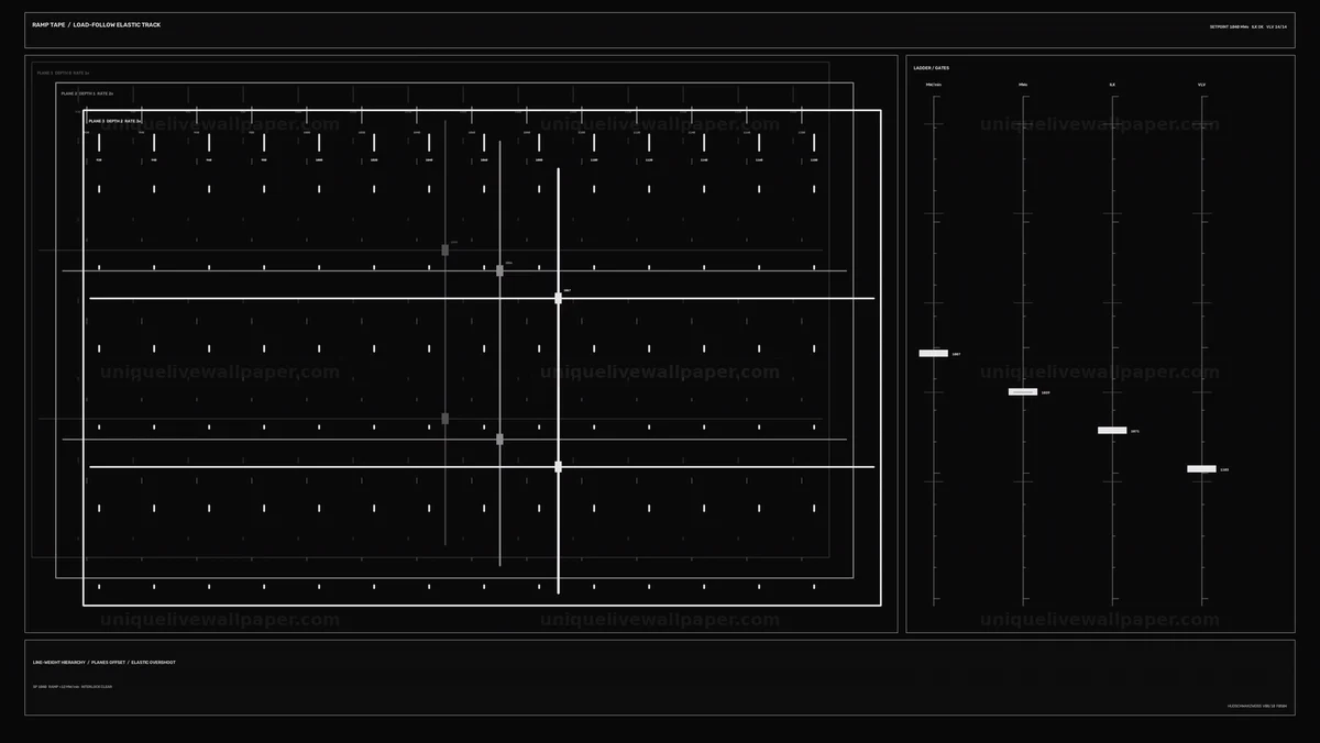 Industrial Performance Tracking Dashboard Seamless Loop