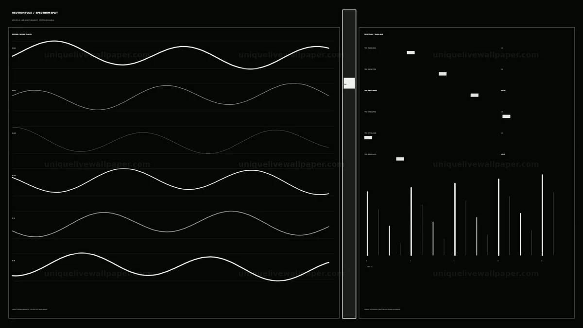 Nuclear Facility Data Dashboard with Neutron Flux