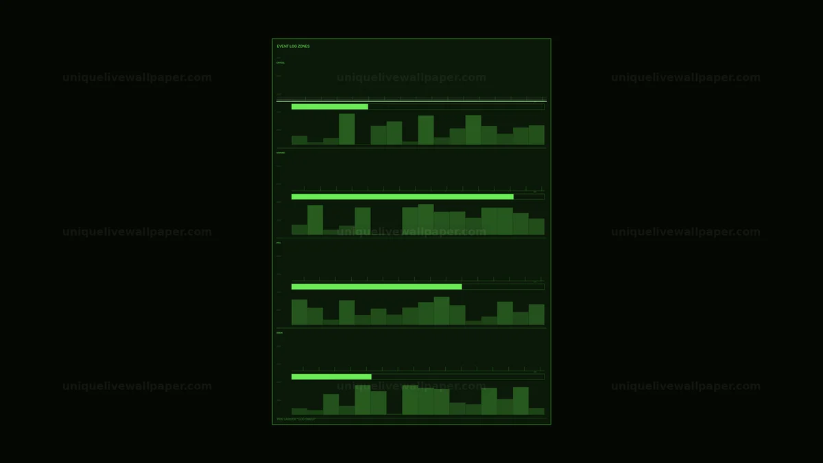 Energy Storage Monitoring HUD Seamless Loop