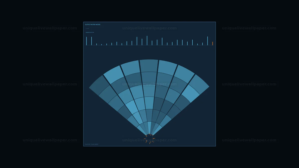 Segmented Radial Data HUD Seamless Loop