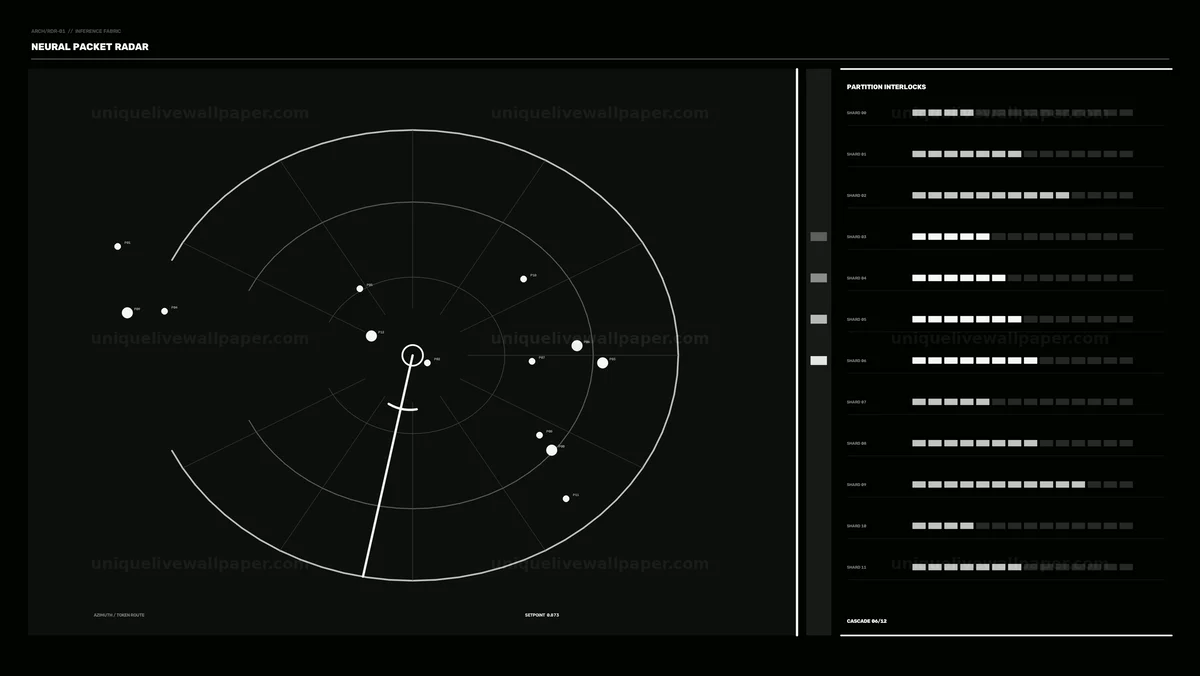Watermarked thumbnail for AI Architecture Radar Interface Seamless Loop