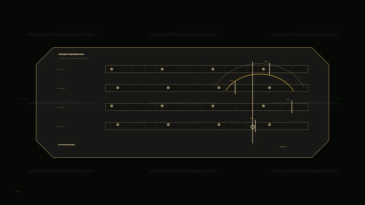 Autonomy Diagnostic Interface HUD Seamless Loop