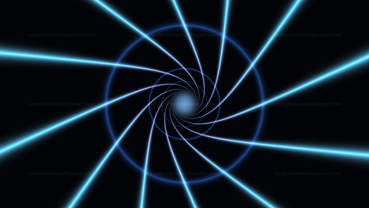 Glowing Tunnel Light Streak Overlay Seamless Loop