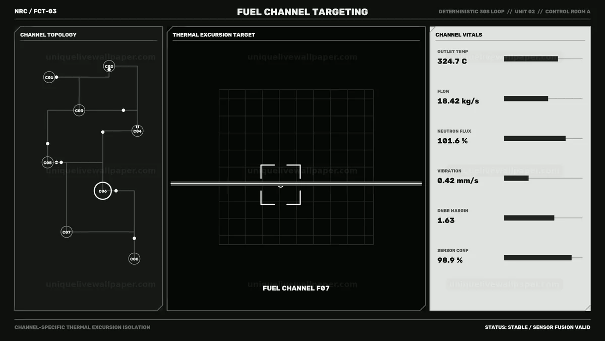 Watermarked thumbnail for Nuclear Reactor Monitoring Interface Seamless Loop