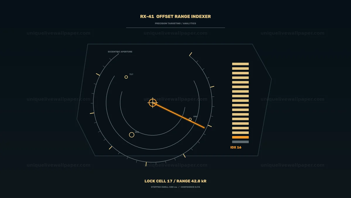 Watermarked thumbnail for Precision Targeting Analytics Dashboard HUD Seamless Loop
