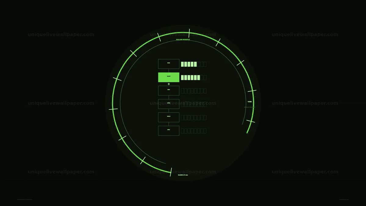 Watermarked thumbnail for Renewable Energy Network Control HUD Seamless Loop