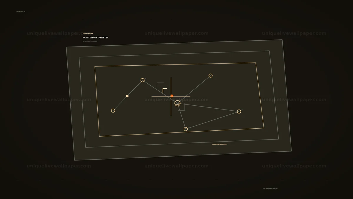 Watermarked thumbnail for Critical Fault Diagnostic HUD Panel Seamless Loop