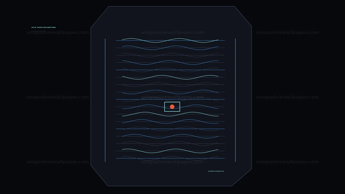 Waveform Data Dashboard HUD Seamless Loop