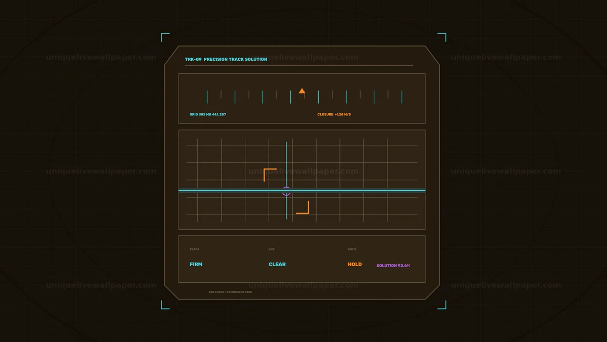 Watermarked thumbnail for Combat Mission Status Tracking HUD Seamless Loop