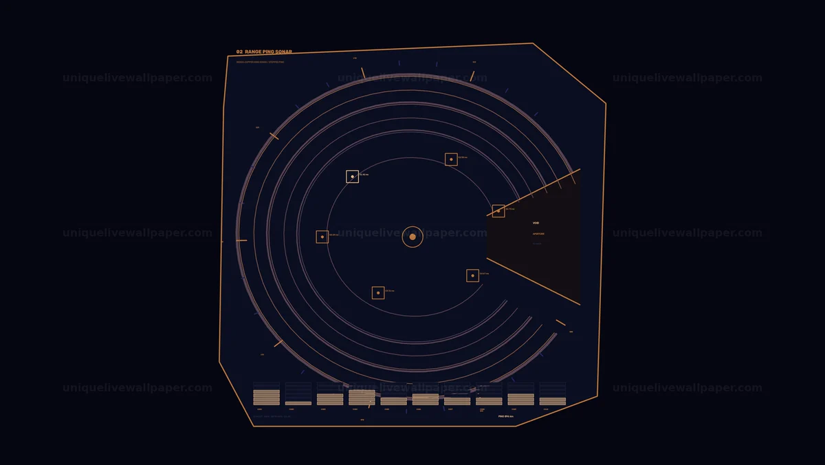 Radar Sweep Scanner Display Seamless Loop