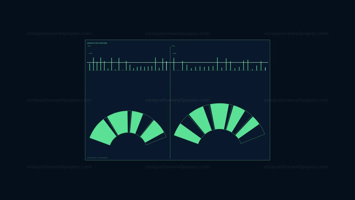 Watermarked thumbnail for Green Energy Capacity HUD Seamless Loop