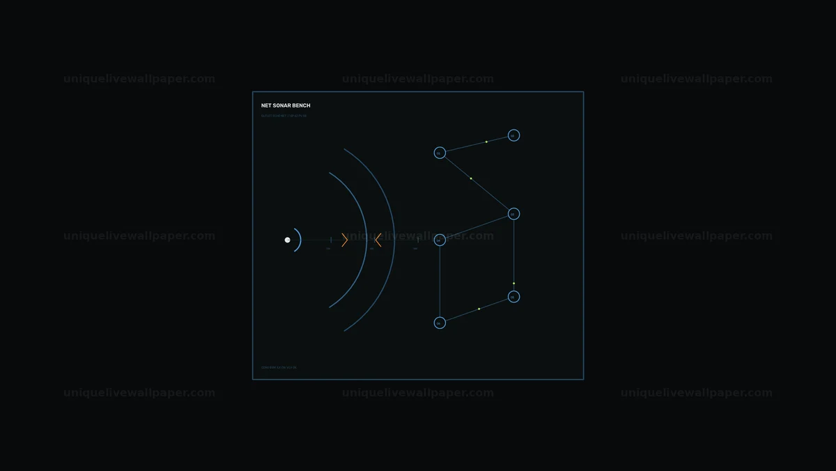 Watermarked thumbnail for Network Radar Analysis HUD Seamless Loop